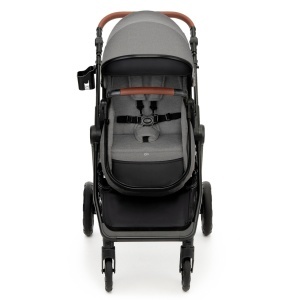 KINDERKRAFT ESME KOLICA ZA BEBE 2U1 GRAY - Img 12