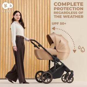 KINDERKRAFT KOLICA 3U1 PRIME 2 PRO BEIGE - Img 3