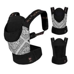 Kinderkraft nosiljka HUGGY BIZUU lunar black - Img 12
