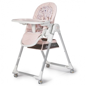 KINDERKRAFT STOLICA ZA HRANJENJE LASTREE PINK