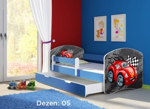 Krevet za decu Blue sa fiokom 160x80 acma 2 05