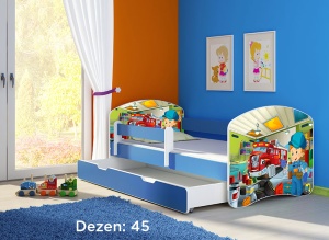Krevet za decu Blue sa fiokom 160x80 acma 2 45