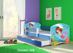 Krevet za decu Blue sa fiokom 180x80 acma 2 09