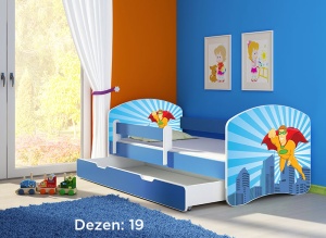 Krevet za decu Blue sa fiokom 180x80 acma 2 19