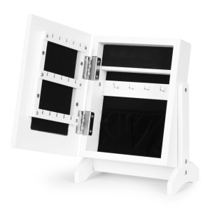 Kutija za nakit sa organizatorom i ogledalom, ModernHome - Img 3