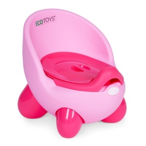 Noša za decu sa uklonivim umetkom i neklizajućim nogicama, roze, ECOTOYS - Img 2