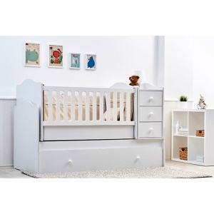 ''NOVA'' 5u1 krevetac za bebe beli - Img 2