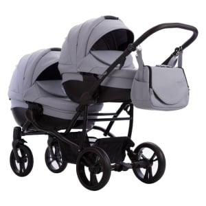 BEBETTO 42 PRO KOLICA ZA BLIZANCE SET 2U1 CRNI RAM - Img 4
