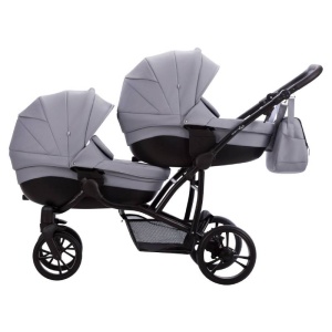 BEBETTO 42 PRO KOLICA ZA BLIZANCE SET 3U1 CRNI RAM - Img 2