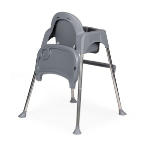 HRANILICA ZA BEBE 2U1 SA POSTOLJEM I POJASEVIMA GRAY ECOTOYS - Img 8