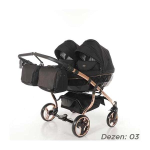Junama Individual Duo kolica za blizance set 3u1 03