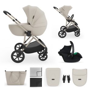 KINDERKRAFT KOLICA 3U1 PRIME 3 BEIGE - Img 12