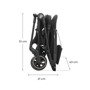 KINDERKRAFT KOLICA NEBO BLACK - Img 11