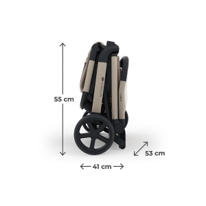 Kinderkraft kolica NUBI 3 SAND BEIGE - Img 11