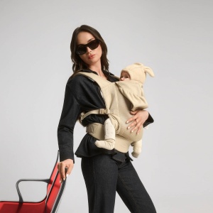 KINDERKRAFT NOSILJKA ZA BEBU CARRYBEE GREY - Img 7