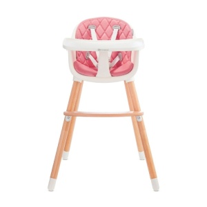 KINDERKRAFT STOLICA ZA HRANJENJE 2U1 SIENNA PINK - Img 2