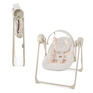 Kinderkraft stolica za ljuljanje SWINGEE beige - Img 10