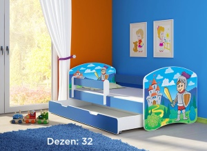Krevet za decu Blue sa fiokom 140x70 acma 2 32
