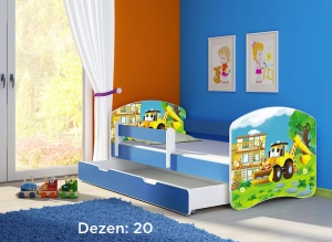 Krevet za decu Blue sa fiokom 180x80 acma 2 20