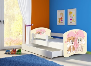 KREVET ZA DECU WHITE SA FIOKOM 180X80 ACMA 2 12