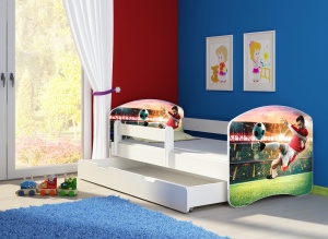 KREVET ZA DECU WHITE SA FIOKOM 180X80 ACMA 2 37