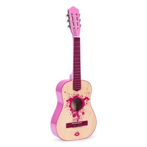 Roze velika gitara za decu – ECOTOYS - Img 2