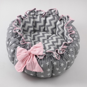SOFT BABY PODLOGA ZA IGRU GREY-PINK - Img 7