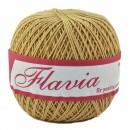 Fir de tricotat sau crosetat - Fire Bumbac 100% FLAVIA ROMANOFIR BOBINA BEJ 6P