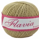 Fir de tricotat sau crosetat - Fire Bumbac 100% FLAVIA ROMANOFIR BOBINA BEJ 6