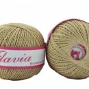Fir de tricotat sau crosetat - Fire Bumbac 100% FLAVIA ROMANOFIR BOBINA BEJ 6