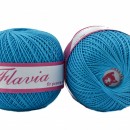 Fir de tricotat sau crosetat - Fire Bumbac 100% FLAVIA ROMANOFIR BOBINA TURQUAZ 94