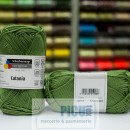 Fir de tricotat sau crosetat - Fir BUMBAC 100% MERCERIZAT CATANIA VERDE 212