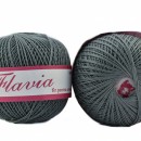 Fir de tricotat sau crosetat - Fire Bumbac 100% FLAVIA ROMANOFIR BOBINA GRI 1284