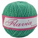 Fir de tricotat sau crosetat - Fire Bumbac 100% FLAVIA ROMANOFIR BOBINA VERDE 1249