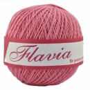 Fir de tricotat sau crosetat - Fire Bumbac 100% FLAVIA ROMANOFIR BOBINA ROZ 1210