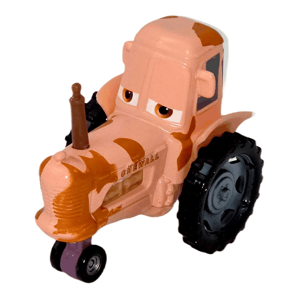 Tractor portocaliu