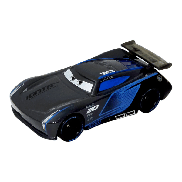 Jackson Storm — Mașină sport neagră cu dungi albastre