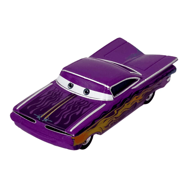 Ramone — Lowrider mov cu flăcări aurii