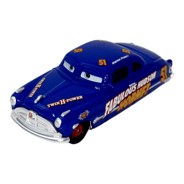 Doc Hudson — Fabulous Hudson Hornet albastru #51
