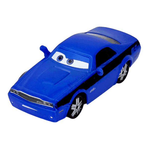 Rod "Torque" Redline — Mașină sport albastră cu dungi laterale