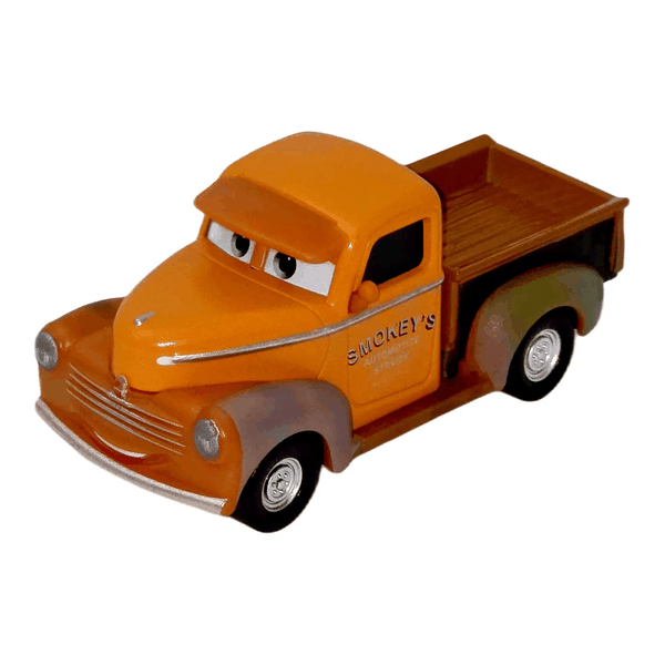 Smokey — Camionetă portocalie cu benă