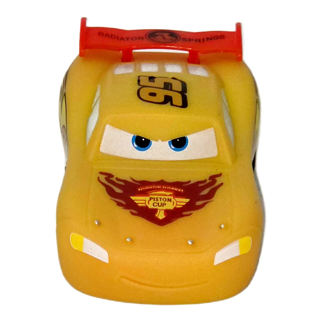 Lightning McQueen — Color Change roșu deschis / galben