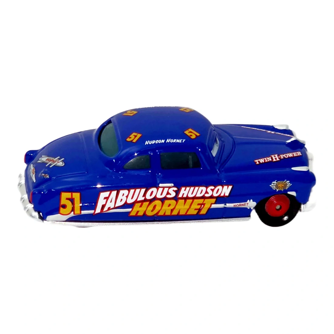 Doc Hudson — Fabulous Hudson Hornet albastru #51