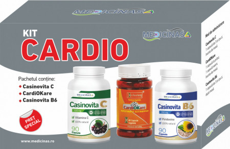 KIT CARDIO - pentru susținerea funcțiilor cardiovasculare