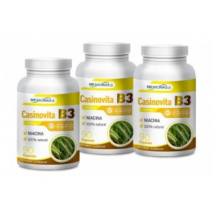 CASINOVITA B3 - Vitamina B3 (Niacina), pachet pentru 3 luni