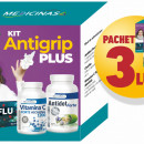 3 x KIT Antigrip PLUS - remediul puternic împotriva răcelilor de sezon