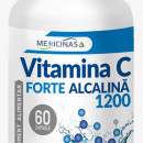 Vitamina C Forte Alcalină 1200mg - Cea mai puternică vitamină C de la Medicinas, 60cps.
