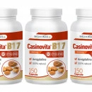 CASINOVITA B (Amigdalina) – Pachet 3 luni + GRATUIT la prima comanda cartea ”Ce mănânci ca să combați cancerul”