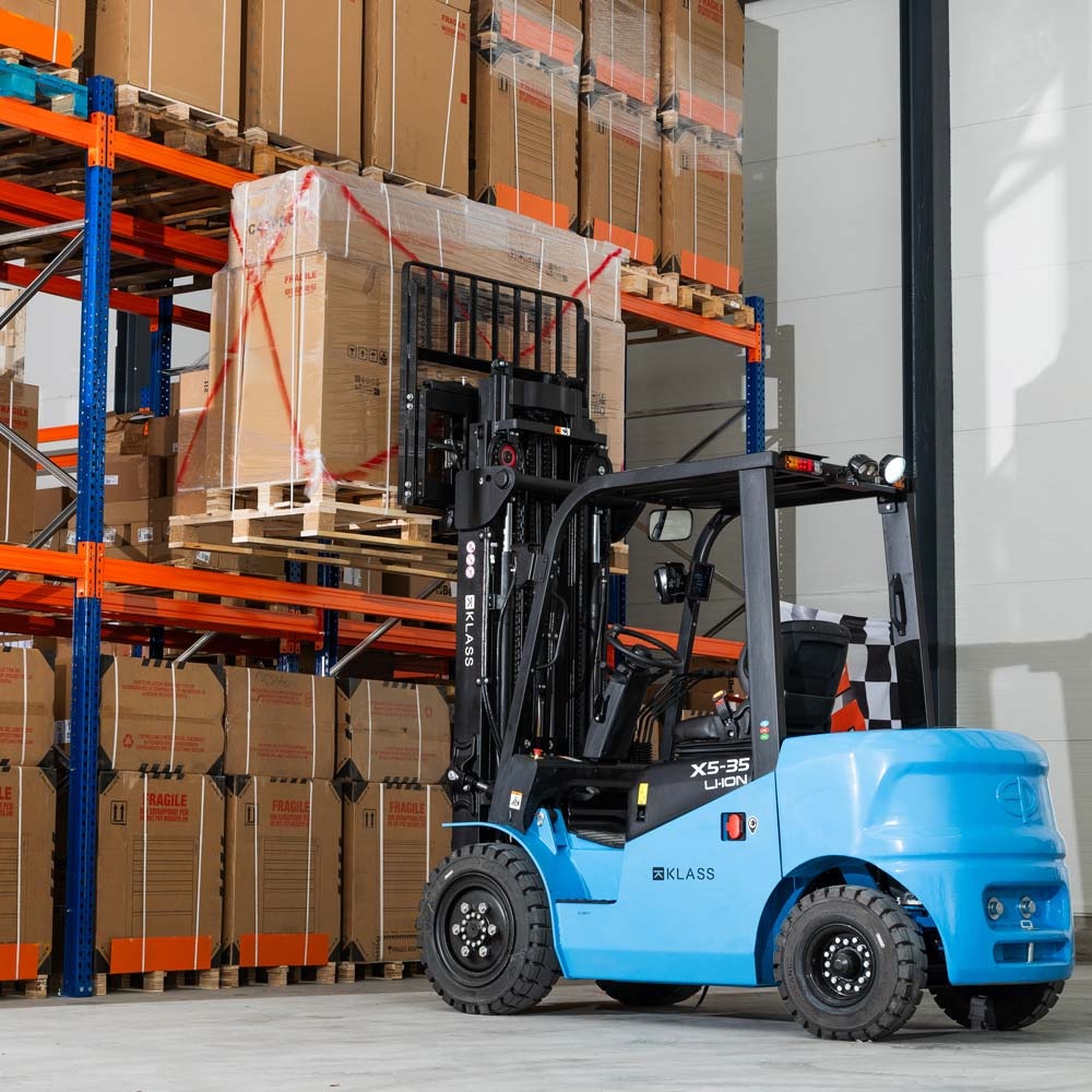 EFL352 X5, Stivuitor electric 3.500 kg, inaltime de ridicare 3.300 - 4.800 mm - Imagine 2