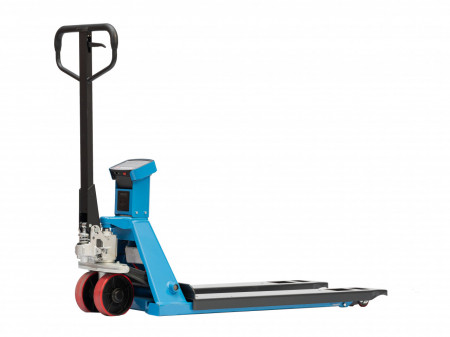 BFC20-P, Transpalet cu cantar, cu sistem de cantarire profesional si imprimanta etichete, capacitate maxima 2.000 kg.